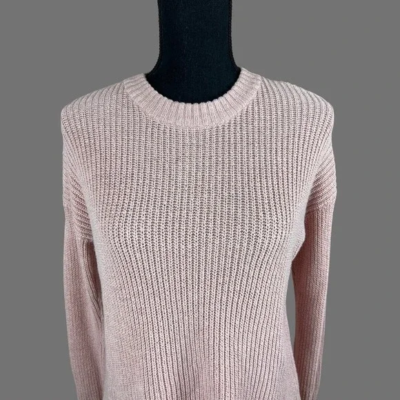 Women's Sweater AMERICAN EAGLE XS Women's Pink Sweater Winter Clothing Spring - Picture 2 of 9